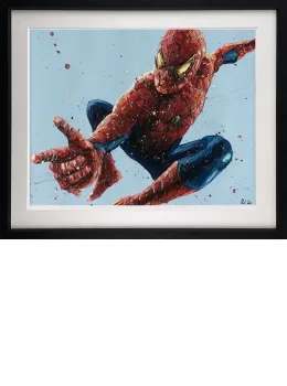Spiderman 2 - Black Framed