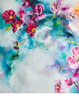 Spring Blossom I - Mounted