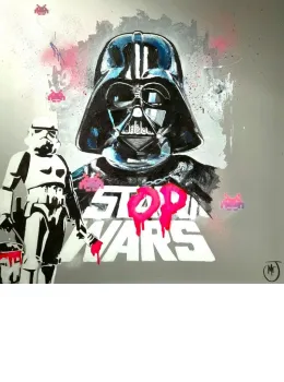 Stop Wars - Mounted