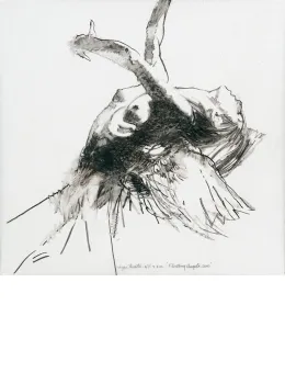 Study For Floating Angel 10 - Print