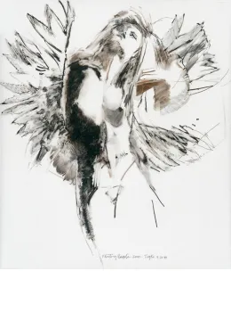 Study For Floating Angel 11 - Print
