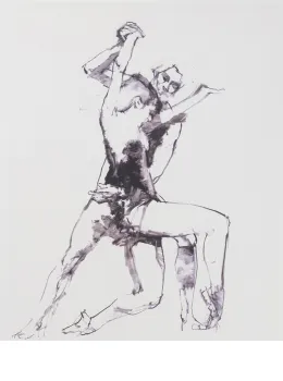 Study For Forgetful Of Virtue - Print