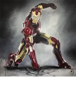 Superhero Landing - Mounted