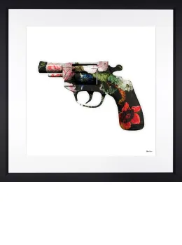 Take Me To The Breech - White Background - Regular Size - Black Framed