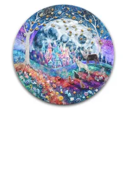 Talking To The Moon - Unframed Canvas