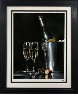 Tasting The Stars - Black Framed