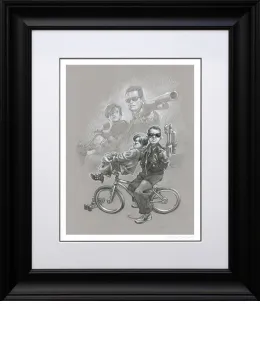 Terminator Too - Sketch - Black Framed