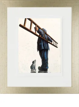 The Angel - Picture - Silver Framed