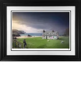 The Approaching Storm - Black Framed