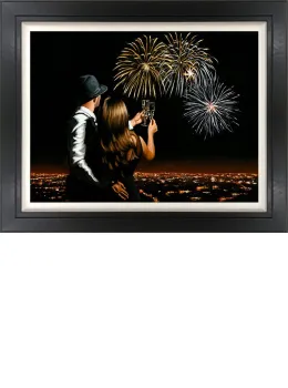The Best Is Yet To Come - Canvas - Black Framed