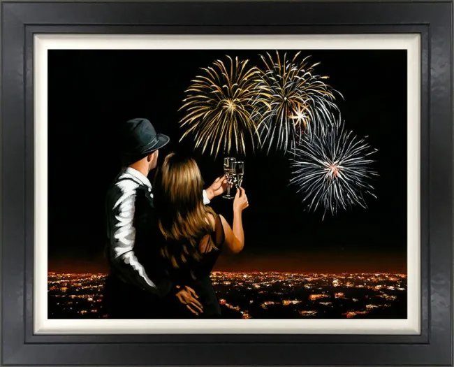 The Best Is Yet To Come - Canvas - Black Framed