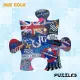 The Best Of British - Original - Wall Sculpture - With Wall Fittings