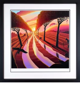 The Day We Fell In Love - Black Framed