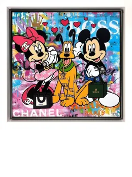 The Family Portrait - White Framed