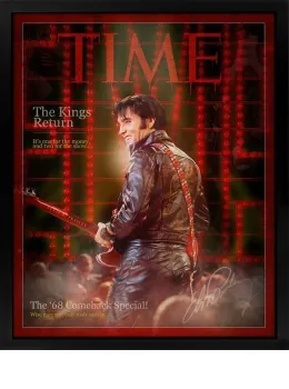 The King's Return - Original - Black Framed