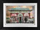 The Kiosk Of West Beach - Black Framed