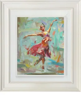 The Rhythm Of Love - Miniature - Cream Framed