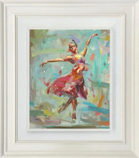 The Rhythm Of Love - Miniature - Cream Framed