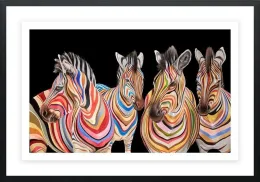 The Savannah Stripes - Bonded Paper Deluxe - Framed