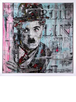 The Tramp - Limited Edition - White Framed