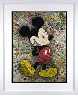 There's Only One Thing To Do Now - White Framed