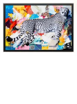 Think Slow, Act Fast - White Framed