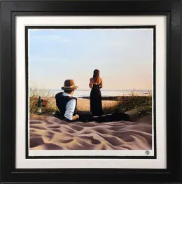 Thinking It Over - Black Framed