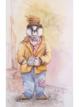Time For A Cuppa - Original - Framed