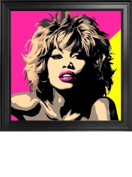 Tina - Fabrica Collection (On Velvet) - Framed