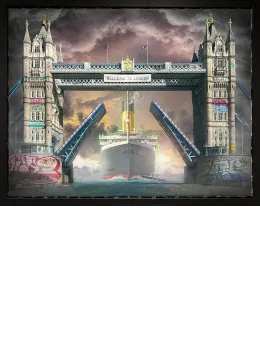Titanic Return - Original - Framed