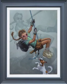 Tomb Me, Tomb You - Original - Framed