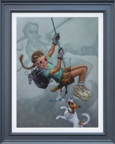 Tomb Me, Tomb You - Original - Framed