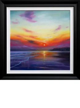 Tranquil Skies - Original - Black Framed