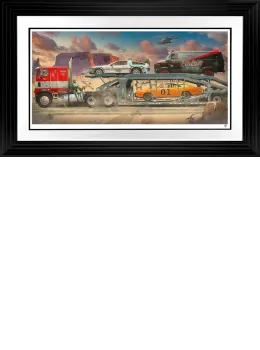 Transporters - Road To Nowhere - Black Framed