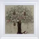 Tree Of Gratitude - Original - White Framed