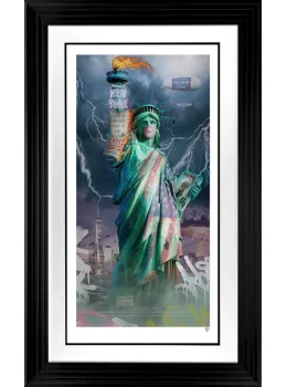 Trump's Liberty - Black Framed