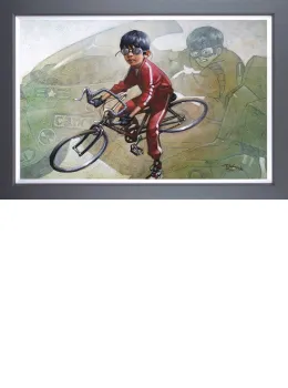 Twin Ceramic Rotor Drives On Each Wheel - Canvas - Framed
