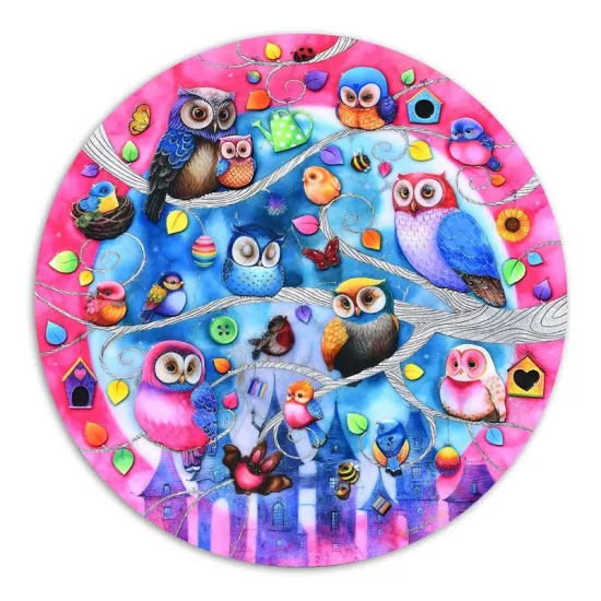 Twits, Twoos And Tweets - Unframed Canvas Twits, Twoos And Tweets - Unframed Canvas