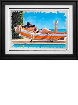 Two Weeks With Pay - Black Framed