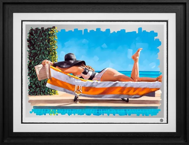 Two Weeks With Pay - Black Framed