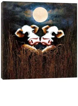 Under The Mooonlight - Box Canvas