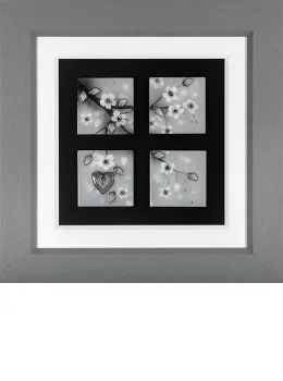 Unlocked I - Boutique Tile - Original - Framed