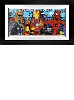 Un-Usual Suspects - Artist Proof Black Framed