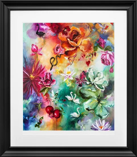 Valentine - Black Framed