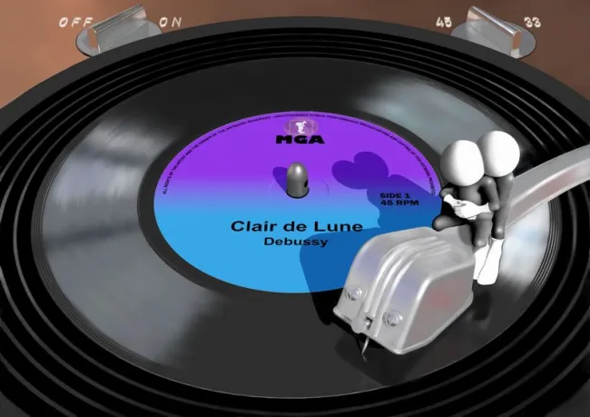 Vinyl - Clair de Lune Vinyl - Clair de Lune