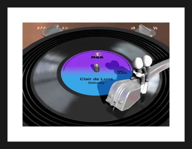 Vinyl - Clair de Lune Vinyl - Clair de Lune