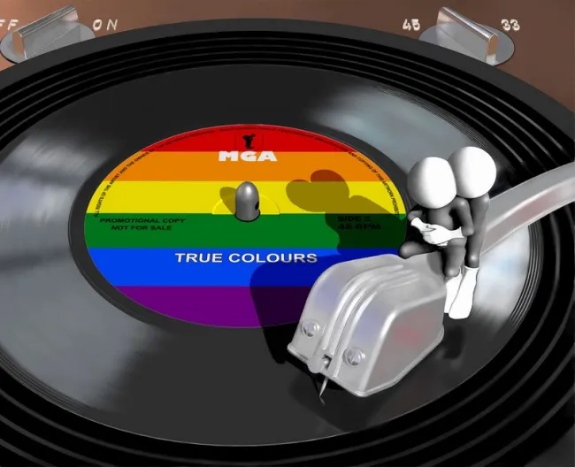 Vinyl - True Colours (Rainbow) Vinyl - True Colours (Rainbow)