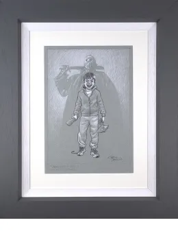 Voorhee's A Jolly Good Fellow!! - Sketch - Framed