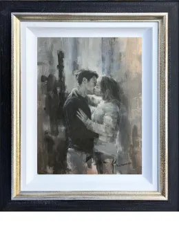 Waiting For A Song - Original - Black Framed