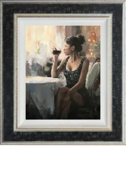 Waiting For You - Canvas - Limited Edition - Black Framed